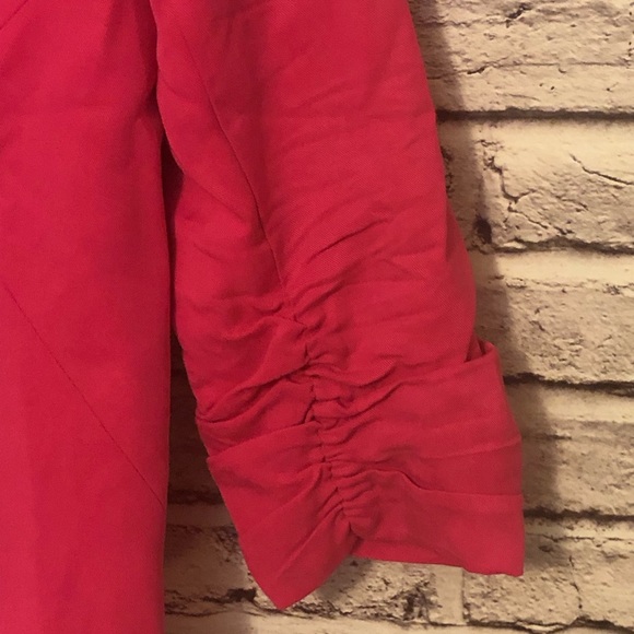 Cartonnier 1-button blazer in bright pink - Picture 3 of 5